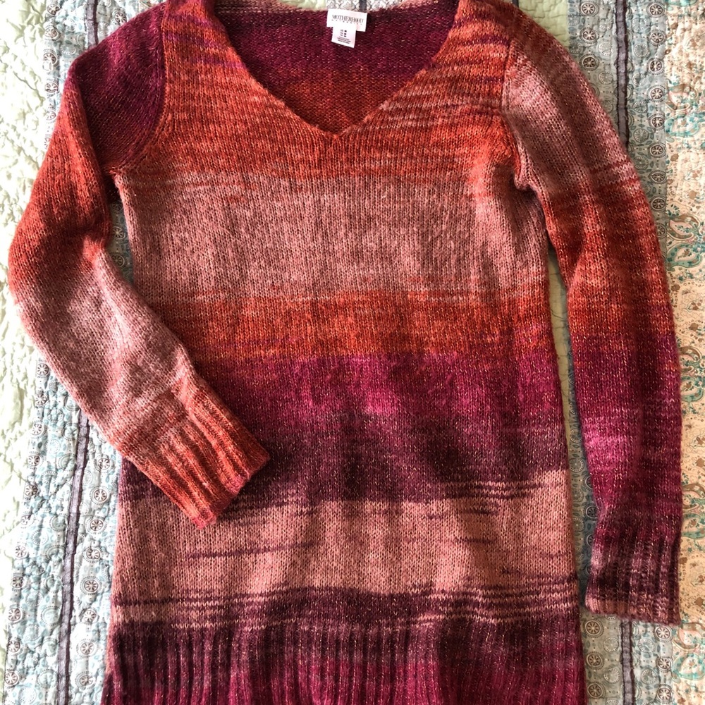 Motherhood sunset sweater